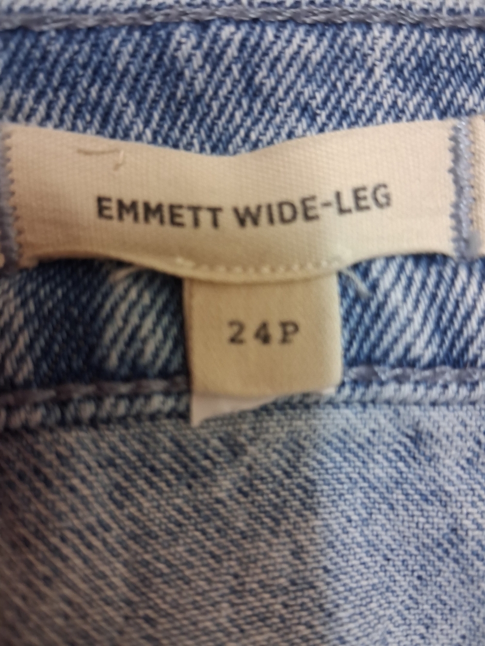 Madewell Light Blue Straight-Leg High-Rise Jeans - Picture 4 of 16